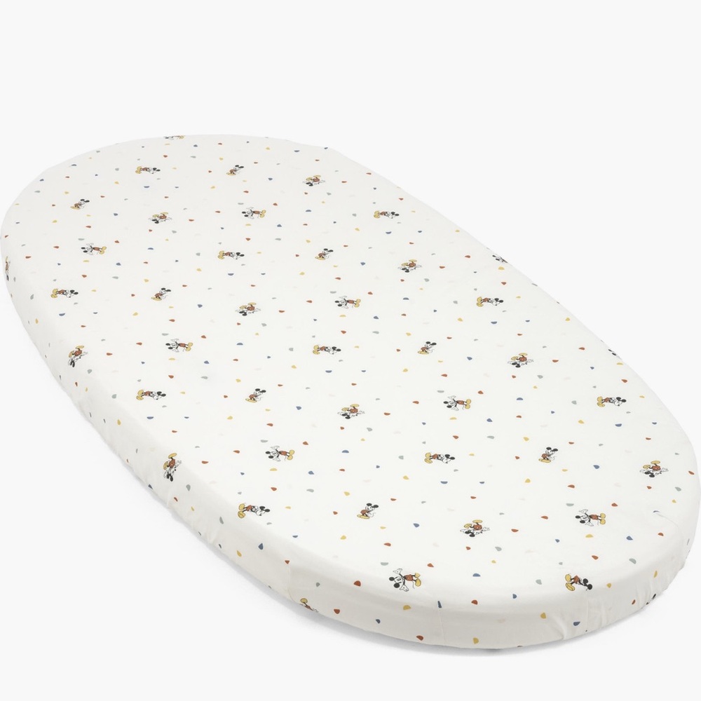 Stokke Sleepi™ Mickey Mouse Cotton Fitted Bed Sheet